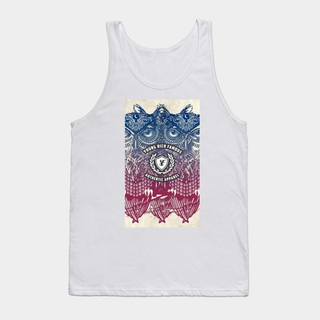 Owl Seeing Eye Tank Top by YoungRichFamousAuthenticApparel